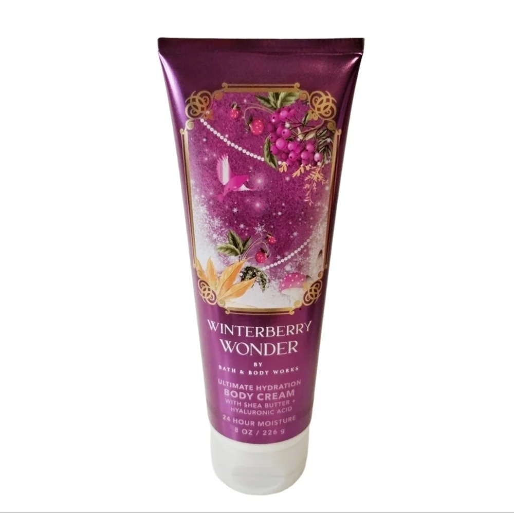 Bath and Body Works WINTERBERRY WONDER Ultimate Hydrating Body‎ Cream SALE 3x$33